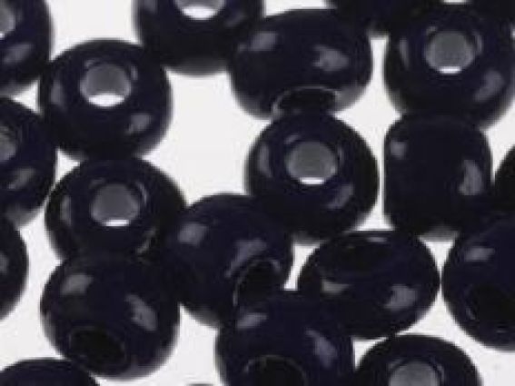 Бисер 5 гр Preciosa 33080 натуральный непрозрачный т.синий