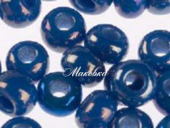 Бісер 5 гр Preciosa 34210 непрозрачный радужный синий