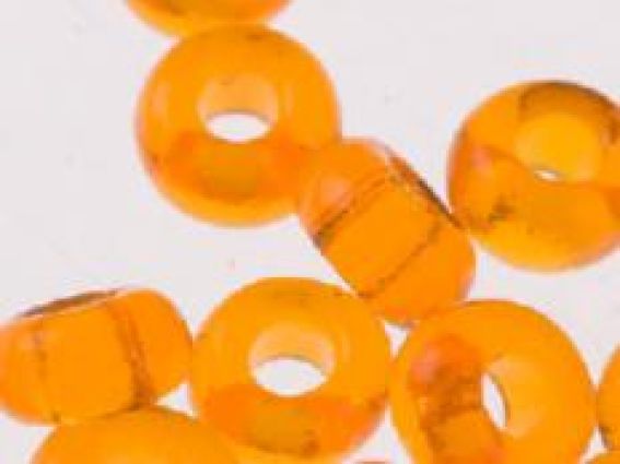 Бисер 5 гр Preciosa 90000 прозрачный оранжевый