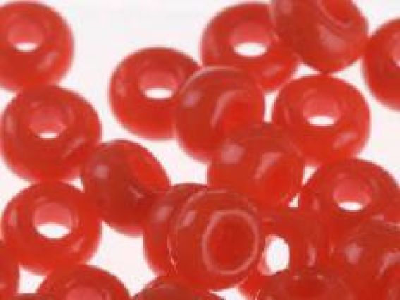 93170 Бісер 5 гр Preciosa натуральний непрозорий червоний
