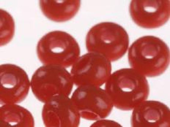 Бісер червоний 5 гр Preciosa 93190 непрозорий натуральний