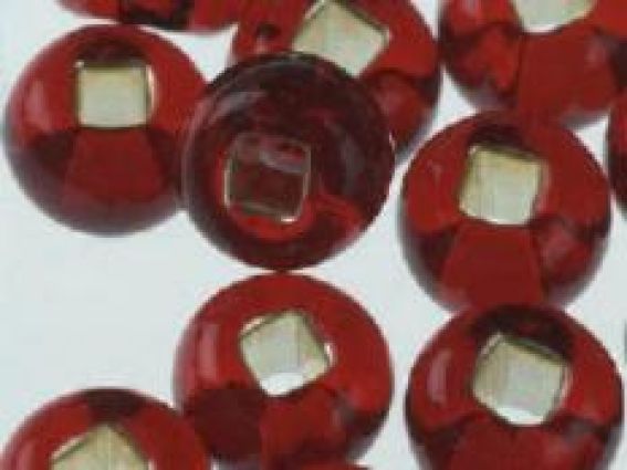  Бісер темно-червоний срібло прозорий 5 гр Preciosa 97120