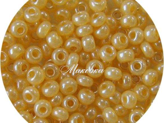 Бисер 5 гр Preciosa 47185 Жемчужный крем св. желтый, ЧМ