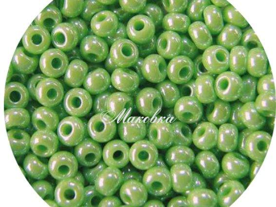 Бисер 5 гр Preciosa 58410 светло-зеленый, ЧМ