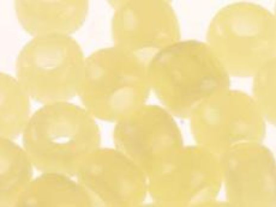Чешский бисер 5 гр Preciosa цвет 03281 мелованный цветной желтый ЧМ