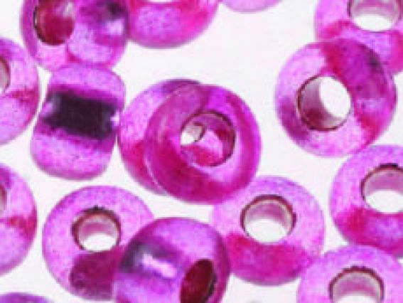 Чешский Бисер 5 гр Preciosa цвет 08277 хруcталь цветной темно-розовый