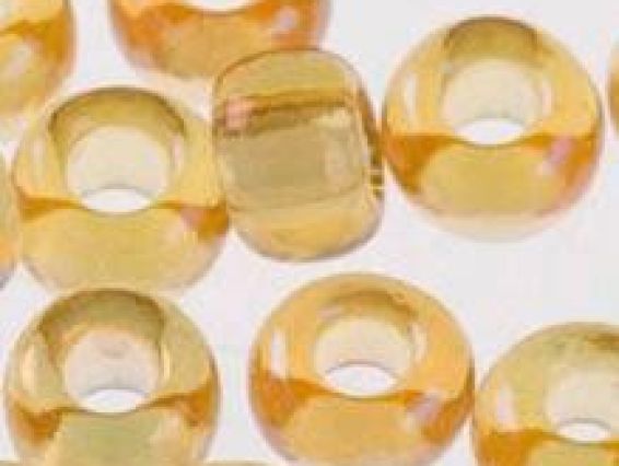 Preciosa Бисер 5 гр 11020 прозрачный блестящий желто-бежевый, ЧМ