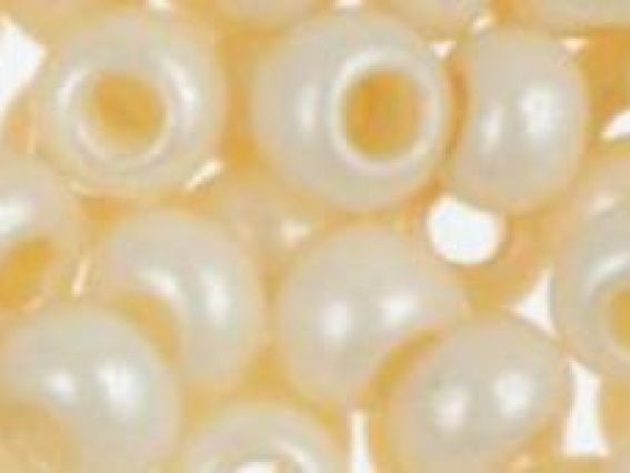 Чеський бісер 5 гр Preciosa колір 16218 крейдований кольоровий світло-персиковий