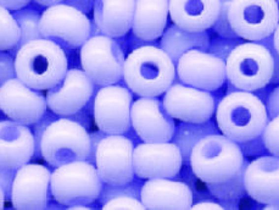 Чеський бісер 5 гр Preciosa 03223 крейдований кольоровий бузковий