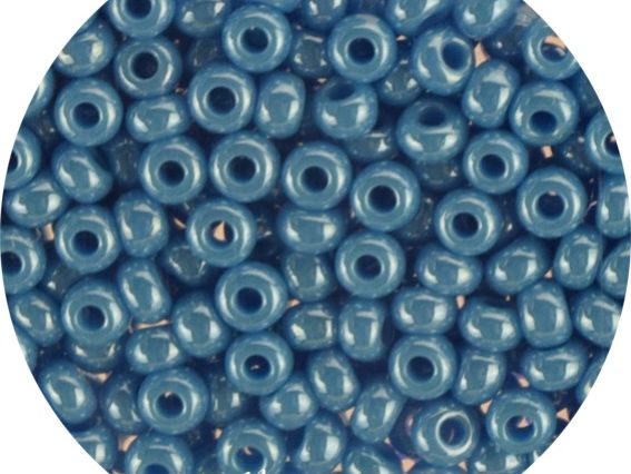 Бисер 5 гр Preciosa 68050 , голубой , ЧМ