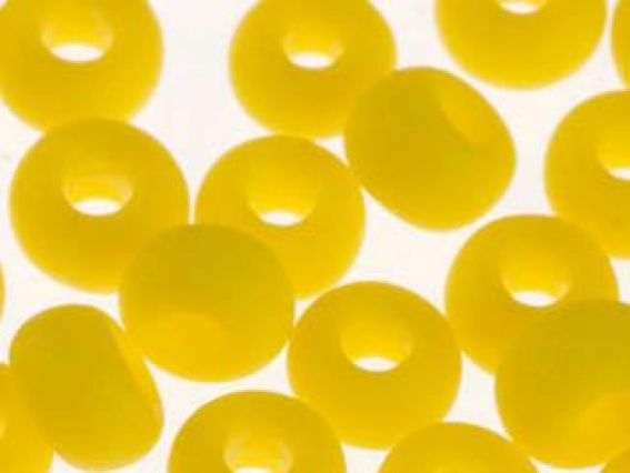 Бисер 5 гр Preciosa 83110/1 непрозрачный матовый, желтый