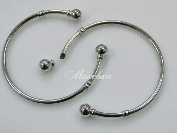 Браслет жесткий со стоперами для Pandora Браслет жесткий со стоперами для Pandora