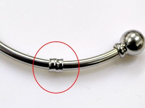 Браслет жесткий со стоперами для Pandora