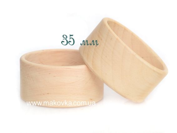 Браслет деревянный №05 плоский, 35 мм Браслет деревянный №05 плоский, 35 мм