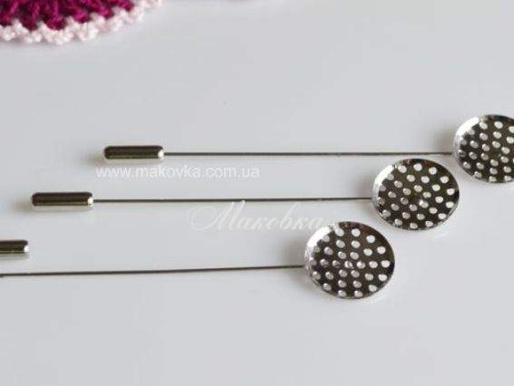 Брошь с ситом 16х79 мм Шпилька Брошь с ситом 16х79 мм Шпилька