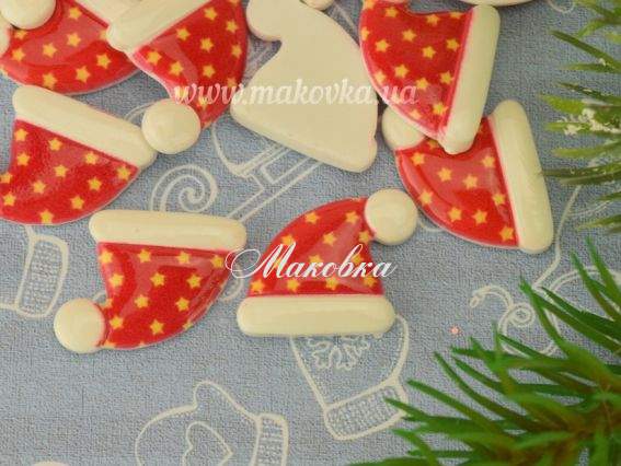 Кабошон Шапочка зимняя, размер 15х20 мм, 1 шт Кабошон Шапочка зимняя, размер 15х20 мм, 1 шт