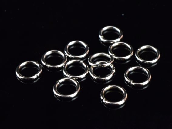 Колечки соединительные 7мм, Платина 2г