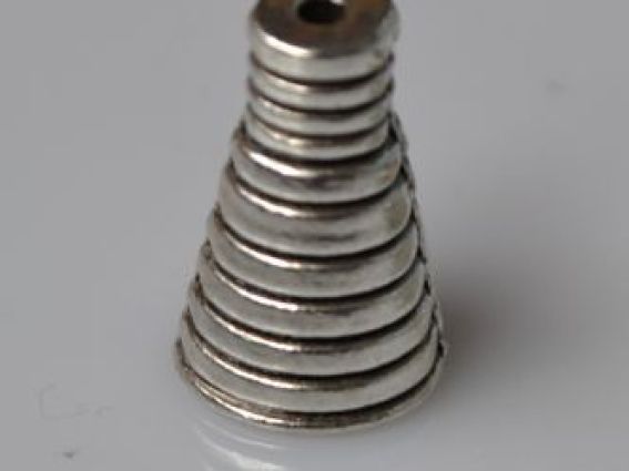 Розетка бижутерная Полосатая, 1 шт Розетка бижутерная Полосатая, 1 шт