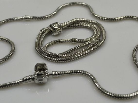 Основа на шею Змейка для Пандора-стиля, 45 см Основа на шею Змейка для Пандора-стиля, 45 см