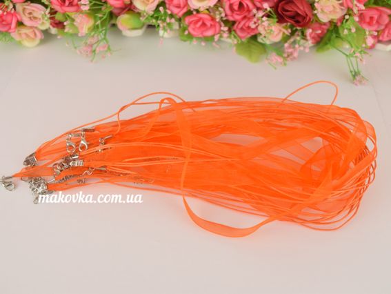 Основа на шею 2+1 Комбинированная Оранжевая, 1 шт