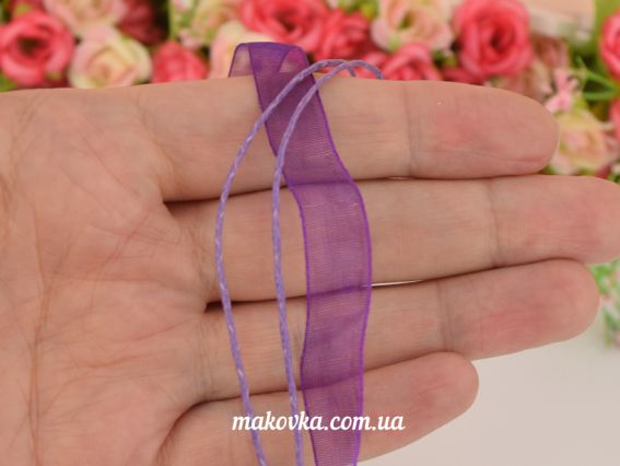 Основа на шею 2+1 Комбинированная Фиолетовая (светлый + темный), 1 шт Основа на шею 2+1 Комбинированная Фиолетовая (светлый + темный), 1 шт