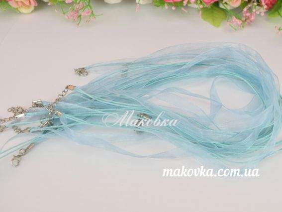 Основа на шию 2+1 Комбінована Бірюзова світла, 1 шт Основа на шию 2+1 Комбінована Бірюзова світла, 1 шт