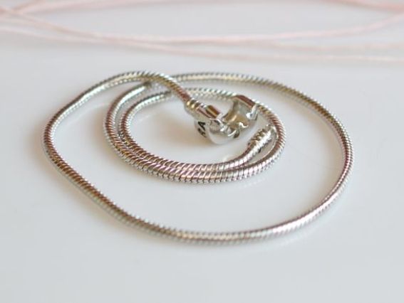 Основа на шею Змейка для Пандора-стиля №2, 45 см Основа на шею Змейка для Пандора-стиля №2, 45 см