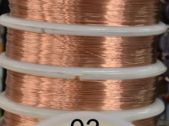 Проволока для бісера 0,3 мм медный цвет Проволока для бісера 0,3 мм медный цвет