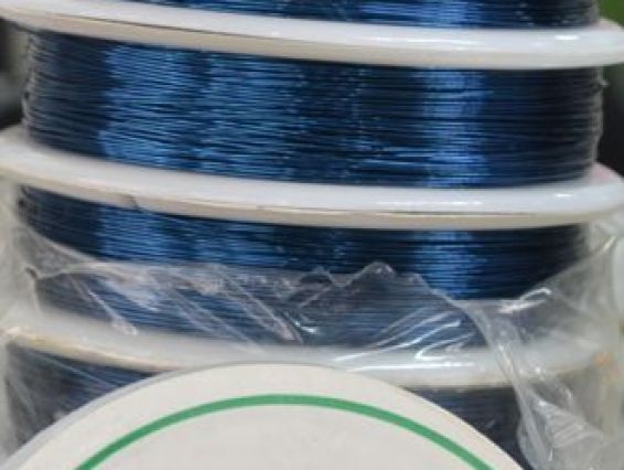 Проволока для бісера 0,4 мм синий Проволока для бісера 0,4 мм синий