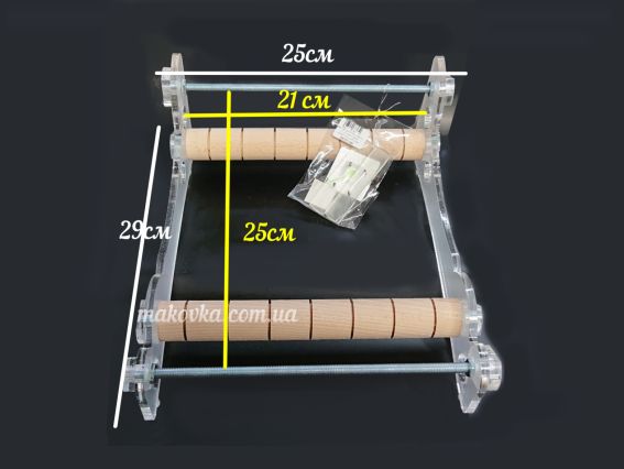 Станок для плетения гердан, браслетов, картин СГ-4 Spark beads, размер 29*25*12 см