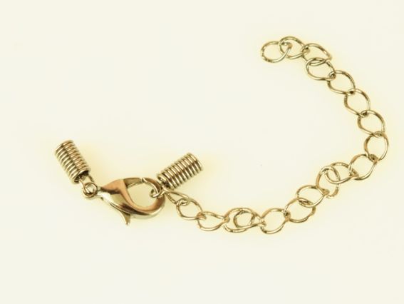 Замок з пружинами, латунь, набір, довжина 29мм, пружинка 3х6 мм, для шнурів діаметром 2 мм