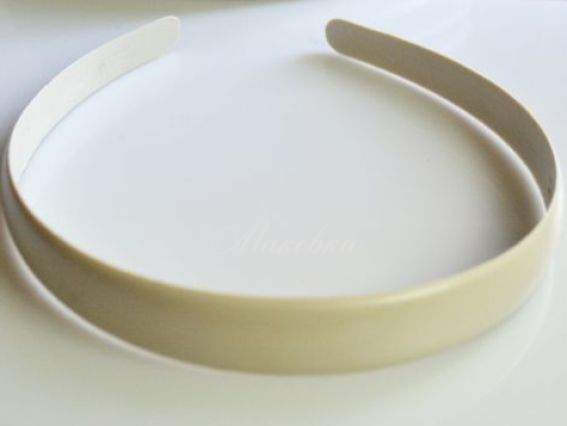 Обруч 12-18 мм пластиковий сіро-бежевий Обруч 12-18 мм пластиковий сіро-бежевий