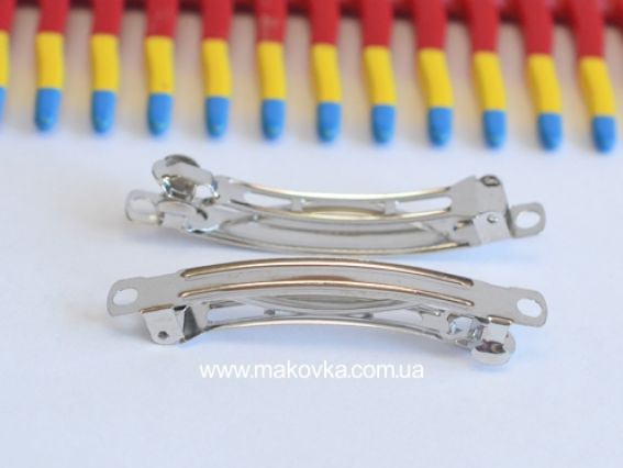 Заколка-автомат 5,1 см, железна заготовка