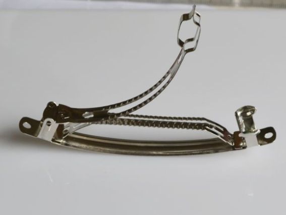 Заколка-автомат 9,5 см, железная, 1 шт. (заготовка) Заколка-автомат 9,5 см, железная, 1 шт. (заготовка)