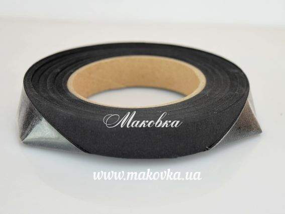 Флористическая лента - черный цвет, 1 бобинка Флористическая лента - черный цвет, 1 бобинка