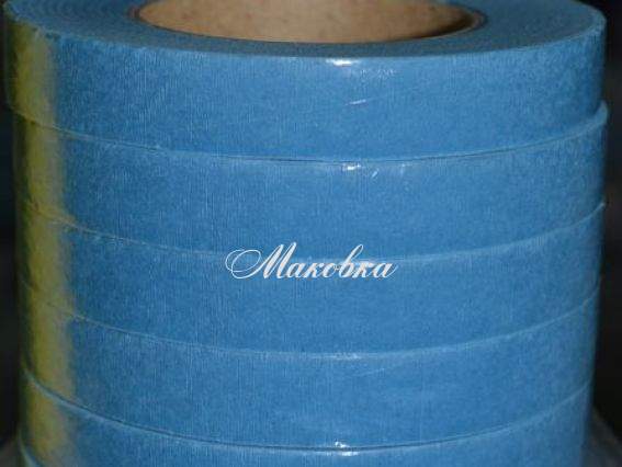 Флористична стрічка, блакитний колір Флористична стрічка, блакитний колір