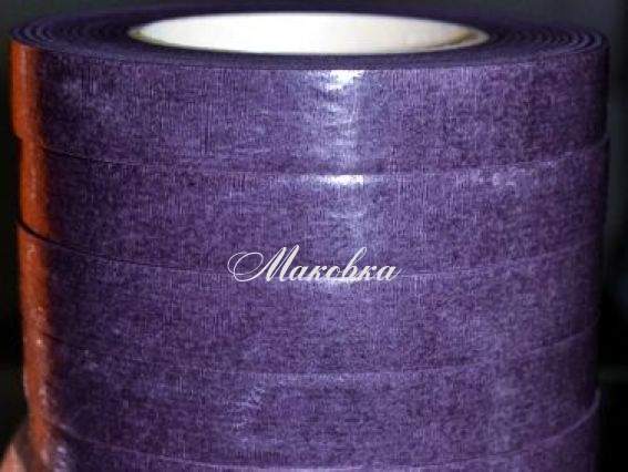 Флористическая лента, пурпурный цвет , 1 бобинка Флористическая лента, пурпурный цвет , 1 бобинка