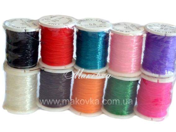 Набор эластичной лески 0,6 мм, 10 шт, ассорти Набор эластичной лески 0,6 мм, 10 шт, ассорти