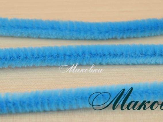 Дріт із ворсом Блакитний 30 см, 1 шт Дріт із ворсом Блакитний 30 см, 1 шт