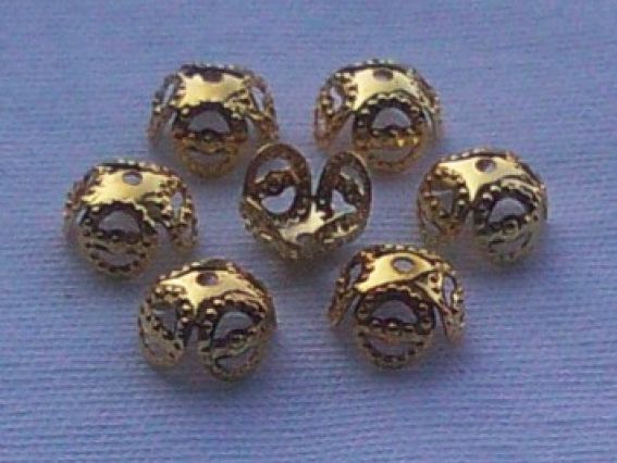 Розетка для бусин 4 листа, 10 шт/уп Розетка для бусин 4 листа, 10 шт/уп