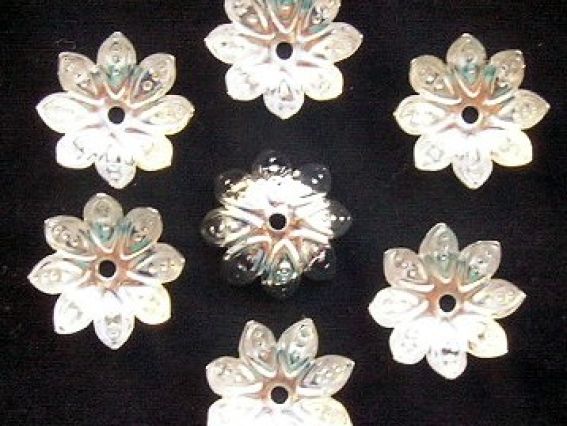 Розетка для бусин Цветок 8 лепестков, 10 шт/уп Розетка для бусин Цветок 8 лепестков, 10 шт/уп