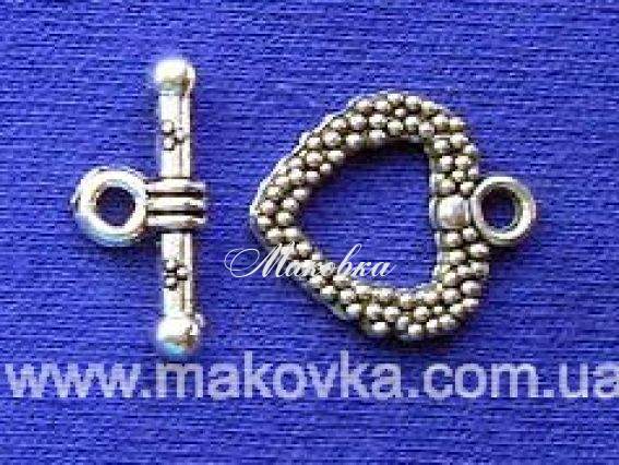 Замок-тогл Сердечко Замок-тогл Сердечко