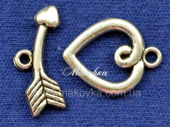 Замок-тогл Стрела амура (большой) Замок-тогл Стрела амура (большой)