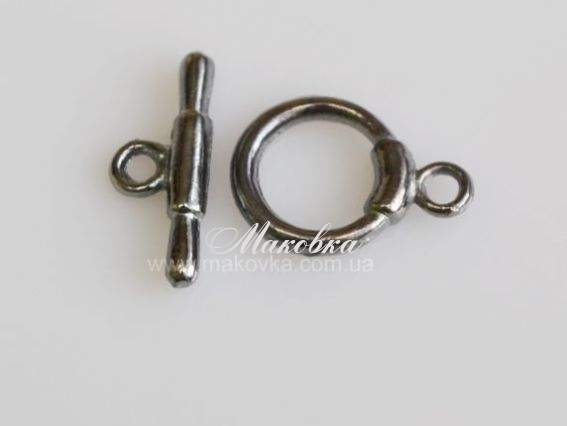 Замок-тогл Простой черный, 1 шт Замок-тогл Простой черный, 1 шт