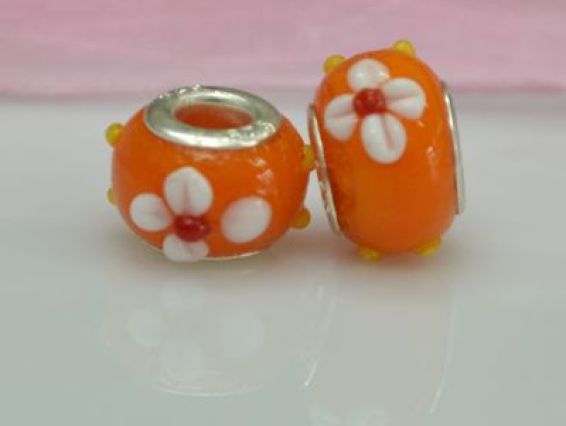 Бусина Пандора Lampwork №34 Бусина Пандора Lampwork №34