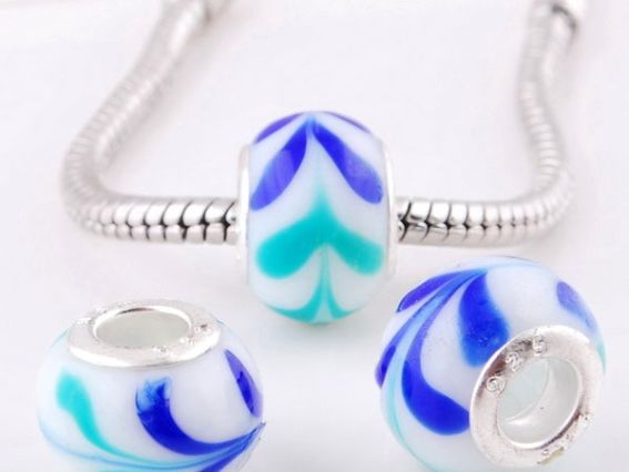 Бусина Пандора Lampwork №33 Бусина Пандора Lampwork №33