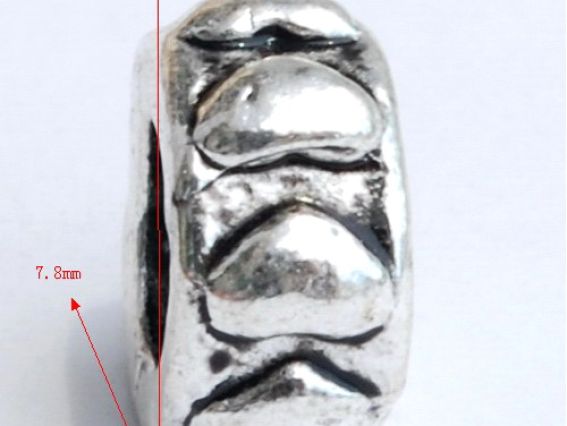 Бусина Пандора метал-я Фигурная с сердечками (МФ-03) Бусина Пандора метал-я Фигурная с сердечками (МФ-03)