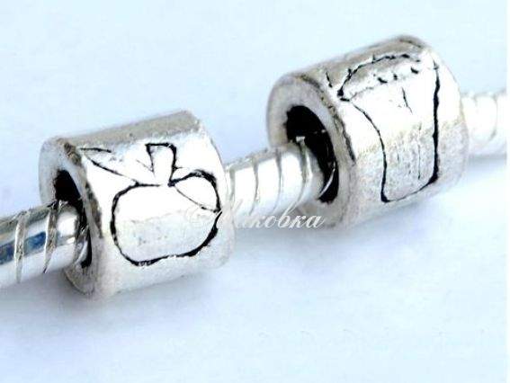 Бусина Пандора метал-я Фигурная фруктами (МФ-21) Бусина Пандора метал-я Фигурная фруктами (МФ-21)