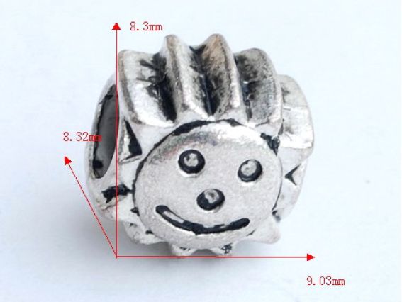 Бусина Пандора метал-я Фигурная Солнышко (МФ-02) Бусина Пандора метал-я Фигурная Солнышко (МФ-02)