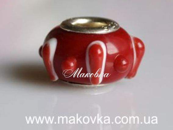 Бусина Пандора Lampwork №45 Бусина Пандора Lampwork №45